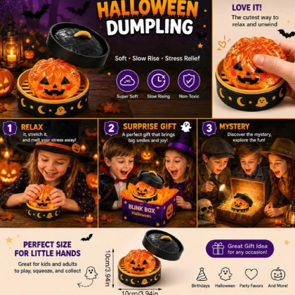 2026 Halloween Dumpling 5pc Blind Box Gift Set