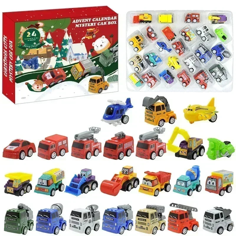 24-Day Kids Advent Calendar – Christmas Countdown Gift