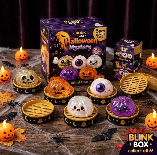 2026 Halloween Dumpling 5pc Blind Box Gift Set